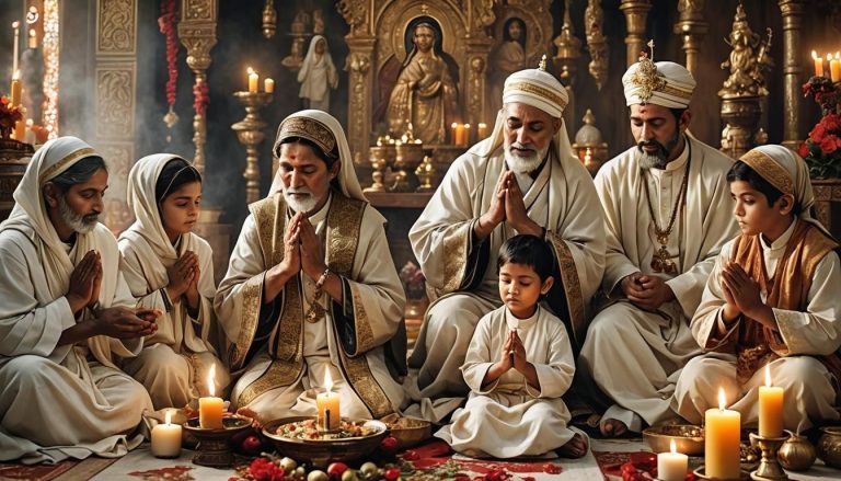 Les célébrations religieuses en famille
